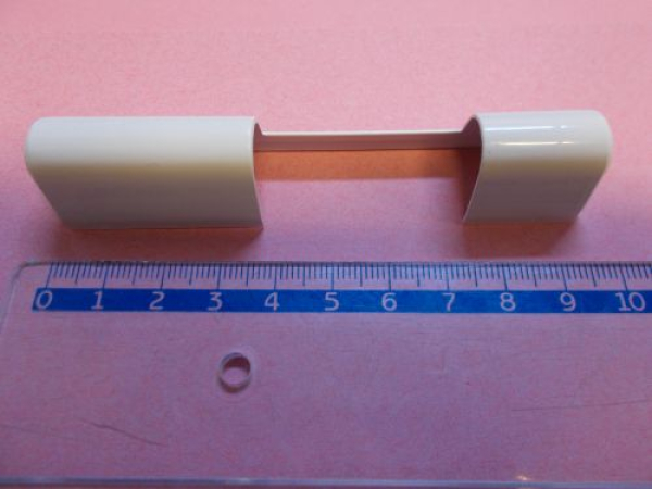 Aubi Abdeckkappe LK005 links für Scherenlager, weiß